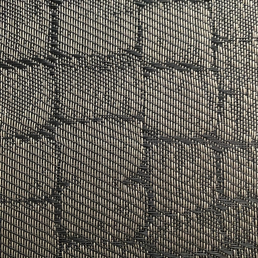 Textured Black and Gray placemat Set of 8 - Picture 4 of 5